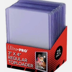 Ultra Pro 3 x 4 Regular Top Loader (25 Pack)