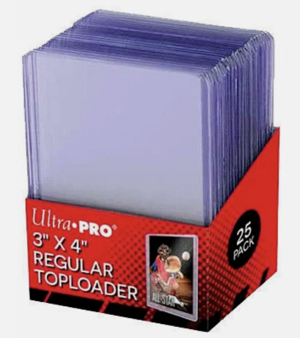 Ultra Pro 3 x 4 Regular Top Loader (25 Pack)